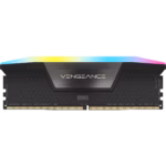 CORSAIR Vengeance RGB 64GB (2 x 32GB) DDR5 6000MHz CL30 Desktop Memory Kit – Black - Image 3