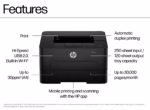 HP Laser 303dw Printer | Auto Duplex WiFi Laser Printer (New Launch), 30 PPM, 256 MB Memory, Black - Image 7