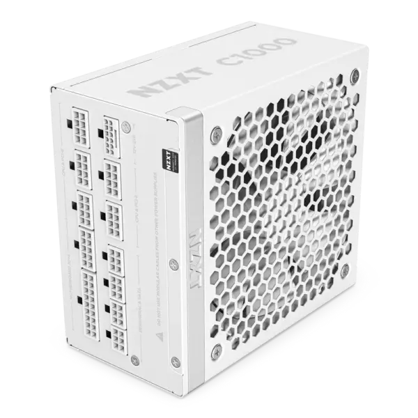 NZXT C1000 Watt ATX White Desktop SMPS