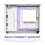 NZXT Chassis H3 Flow mATX White Cabinet 6