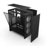 NZXT Chassis H5 Flow RGB mATX Black Case 4