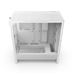NZXT Chassis?H5 Flow RGB (2024) Compact Mid-Tower ATX Case All White - CC-H52FW-R1 - Image 3