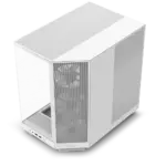 NZXT Chassis H6 Flow RGB (2023) Compact Dual- chamber ATX Case w/o Psu  - All White- CC-H61FW-R1 - Image 5