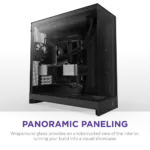 NZXT Chassis H9 Flow (2025) Dual-Chamber Mid-Tower Case without PSU - All Black - CM-H92FB-01 - Image 5