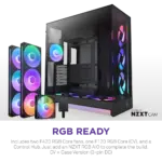 NZXT Chassis H9 Flow RGB Plus Black Case 2
