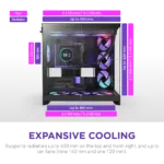 NZXT Chassis H9 Flow RGB Plus Black Case 3