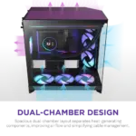 NZXT Chassis H9 Flow RGB Plus Black Case 5