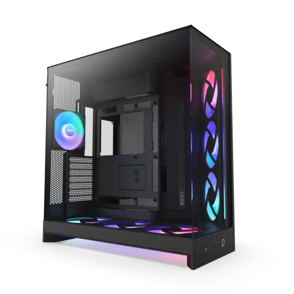 NZXT Chassis H9 Flow RGB Plus Black Case