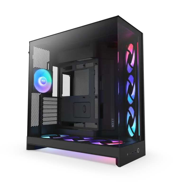 NZXT Chassis H9 Flow RGB Plus Black Case