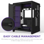 NZXT Chassis H9 Flow RGB Plus Black Case 8