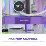 NZXT Chassis H9 Flow RGB Plus White Case 4