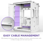 NZXT Chassis H9 Flow RGB Plus White Case 7
