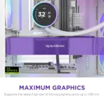 NZXT Chassis H9 Flow RGB White Cabinet 4