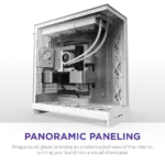 NZXT Chassis H9 Flow (2025) Dual-Chamber Mid-Tower Case without PSU - All White - CM-H92FW-01 - Image 4