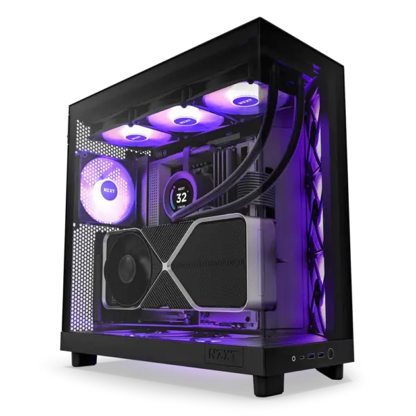NZXT Chassis H6 Flow RGB Compact Case