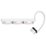 Kraken 360 RGB - 360mm AIO liquid cooler w/ 1.54in. Display, RGB Controller and RGB Hub Fans (White) - RL-KR360-W1 - Image 2