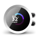 Kraken 360 RGB - 360mm AIO liquid cooler w/ 1.54in. Display, RGB Controller and RGB Hub Fans (White) - RL-KR360-W1 - Image 3