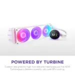Kraken Elite 360 RGB V2 - 360mm AIO liquid cooler w/ Display and RGB Core Fan - Single Frame (White) - RL-KR36E-W2 - Image 2
