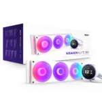 Kraken Elite 360 RGB V2 - 360mm AIO liquid cooler w/ Display and RGB Core Fan - Single Frame (White) - RL-KR36E-W2 - Image 3