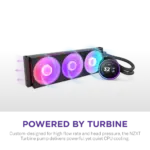 NZXT Kraken Elite 420 RGB V2 - 420mm AIO liquid cooler w/ Display and RGB Core - Single Frame (Black) - RL-KR42E-B2 - Image 12