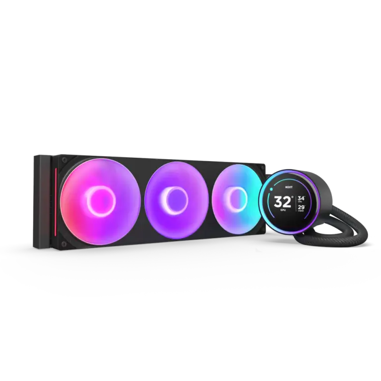 NZXT Kraken Elite 420 Black RGB V2 Liquid Cooler
