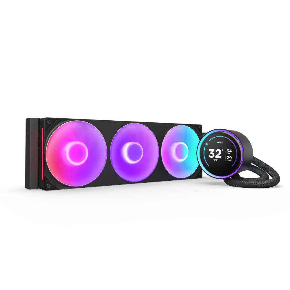 NZXT Kraken Elite 420 Black RGB V2 Liquid Cooler NZXT Kraken Elite 420 Black RGB V2 Liquid Cooler