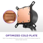 Kraken Plus 360 RGB V2 - 360mm AIO liquid cooler With Heatsink 1.54in. Display, and RGB Core Entry Version (Black) -RL-KR360-B2 - Image 9