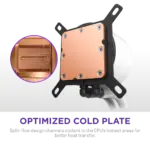 Kraken Plus 360 RGB V2 - 360mm AIO liquid cooler With Heatsink 1.54in. Display and RGB Core Entry Version (White)- RL-KR360-W2 - Image 2