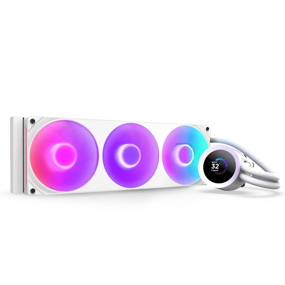 NZXT Kraken Plus 360 White RGB V2 Liquid Cooler NZXT Kraken Plus 360 White RGB V2 Liquid Cooler