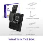 NZXT N7 B850 Motherboard - AMD B850 Chipset with WF and Black Cover- N7-B85XT-B1 - Image 2