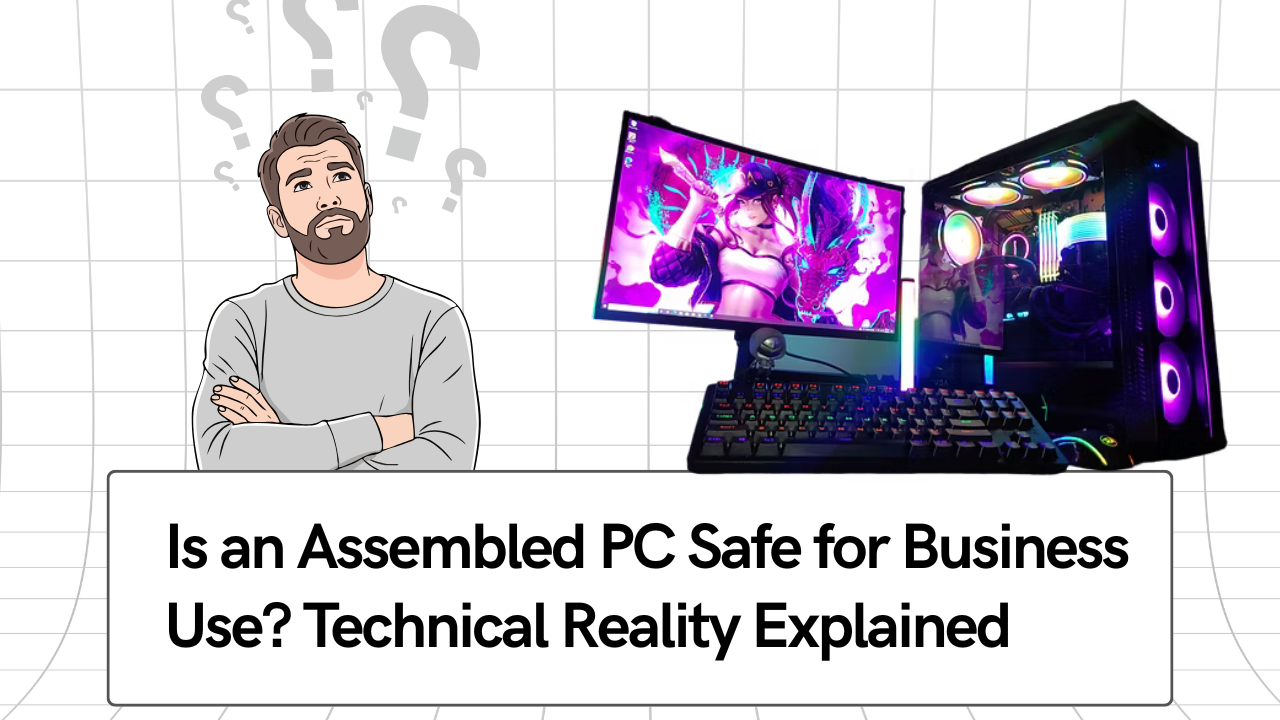 Is an Assembled PC Safe for Business Use? Technical Reality Explained