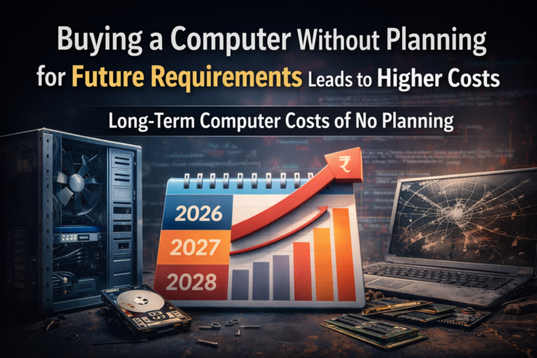 Buying a Computer Without Planning for Future Requirements Leads to Higher Costs