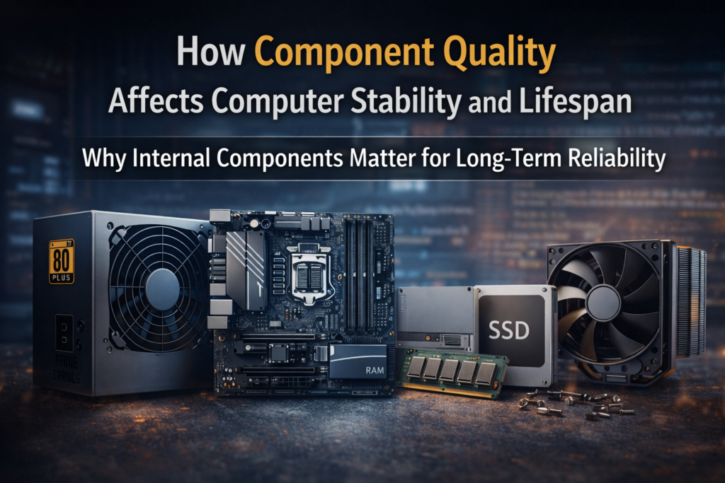 How Component Quality Affects Computer Stability and Lifespan