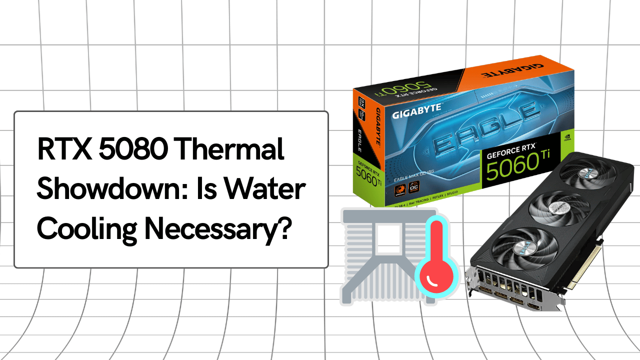 RTX 5080 Thermal Showdown: Is Water Cooling Necessary for Blackwell’s 360W GPU?