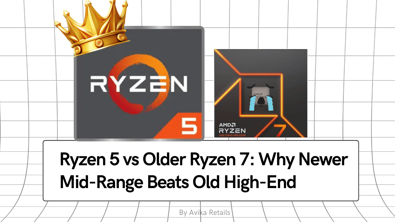Ryzen 5 vs Older Ryzen 7: Why Newer Mid-Range Beats Old High-End