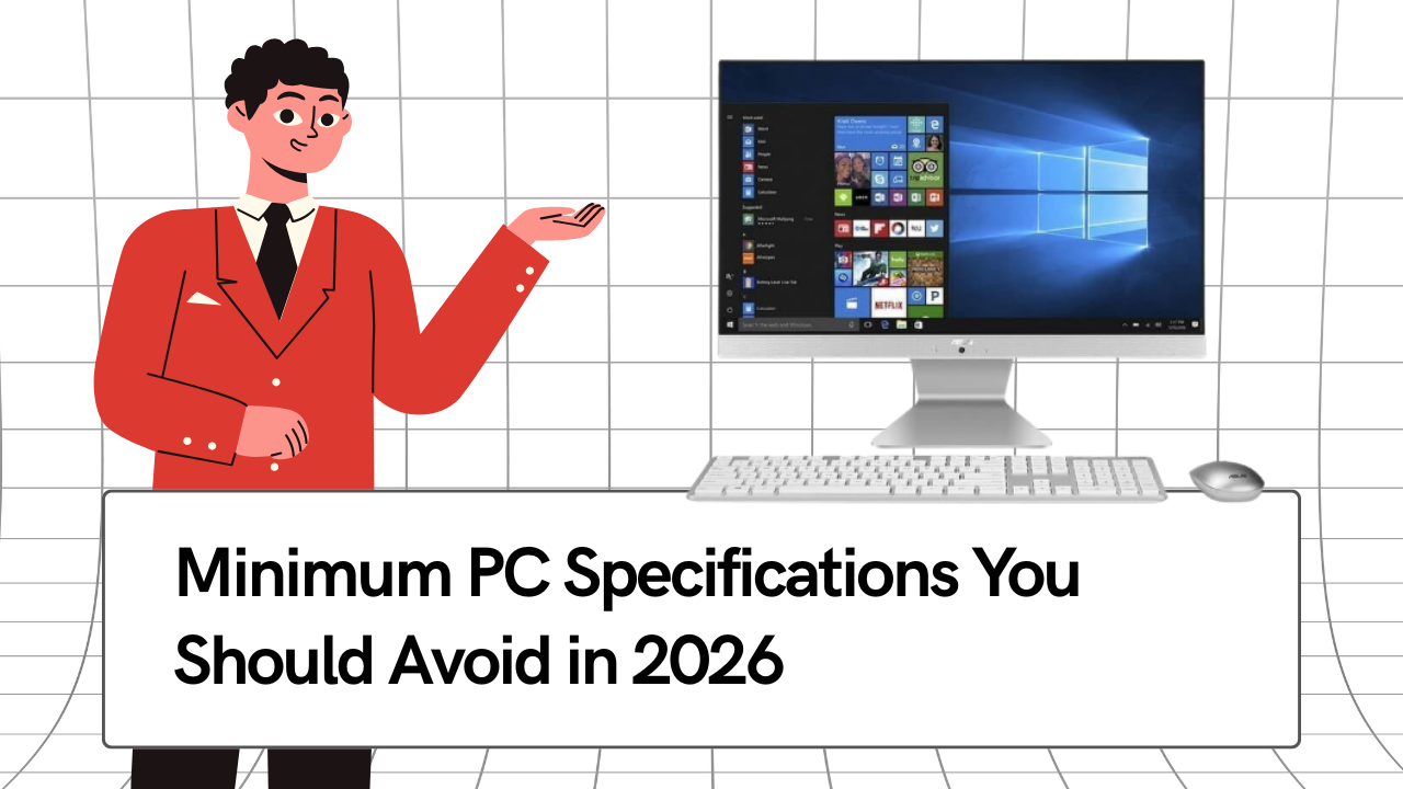 Minimum PC Specifications You Should Avoid in 2026