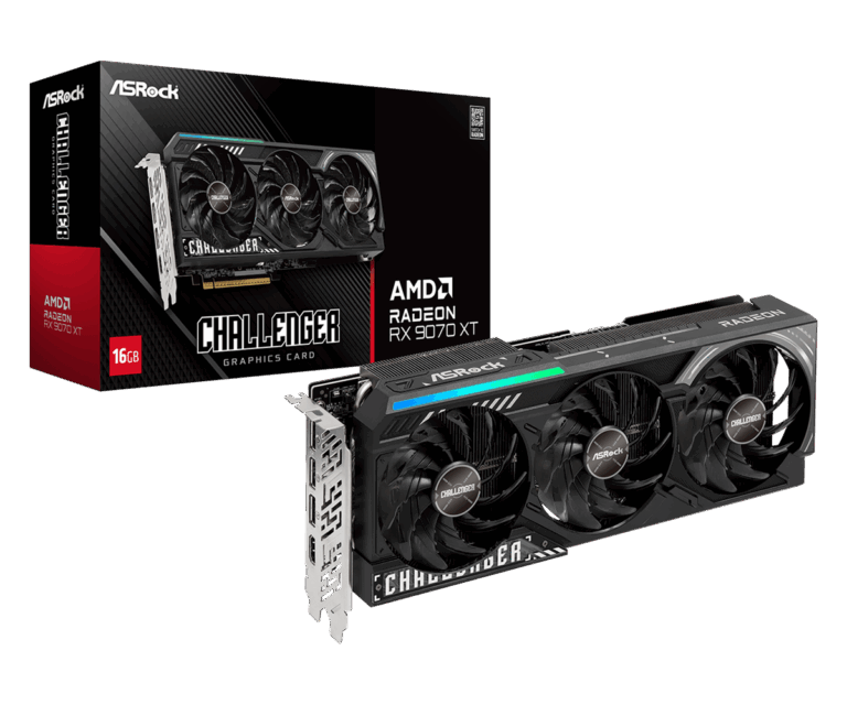 Asrock RX 9070XT Challanger 16GB Graphics Card