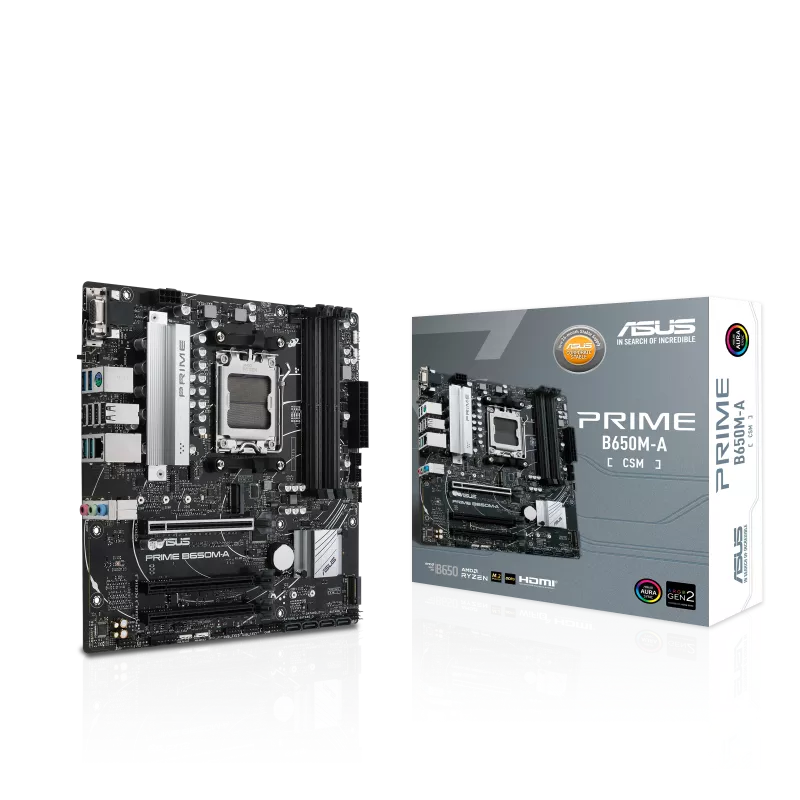 Asus Prime B650M-A CSM Gaming Motherboard Asus Prime B650M-A CSM Gaming Motherboard