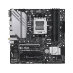 Asus Prime B650M-A WiFi II-CSM AMD B650 Micro-ATX motherboard, DDR5, PCIe 5.0 M.2 support, Realtek 2.5Gb Ethernet, Wi-Fi 6, DisplayPort, VGA, HDMI®, SATA 6 Gbps, USB 3.2 Gen 2 ports, front USB 3.2 Gen 1 Type-C®, BIOS FlashBack™, Aura Sync - Image 3