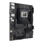 Asus Pro WS W880-ACE SE Motherboard | LGA1851 ATX workstation motherboard with PCIe® 5.0, DDR5 support, Dual 2.5Gb Ethernet, four M.2 slots, plus a USB 20Gbps front-panel connector and onboard BMC. - Image 2