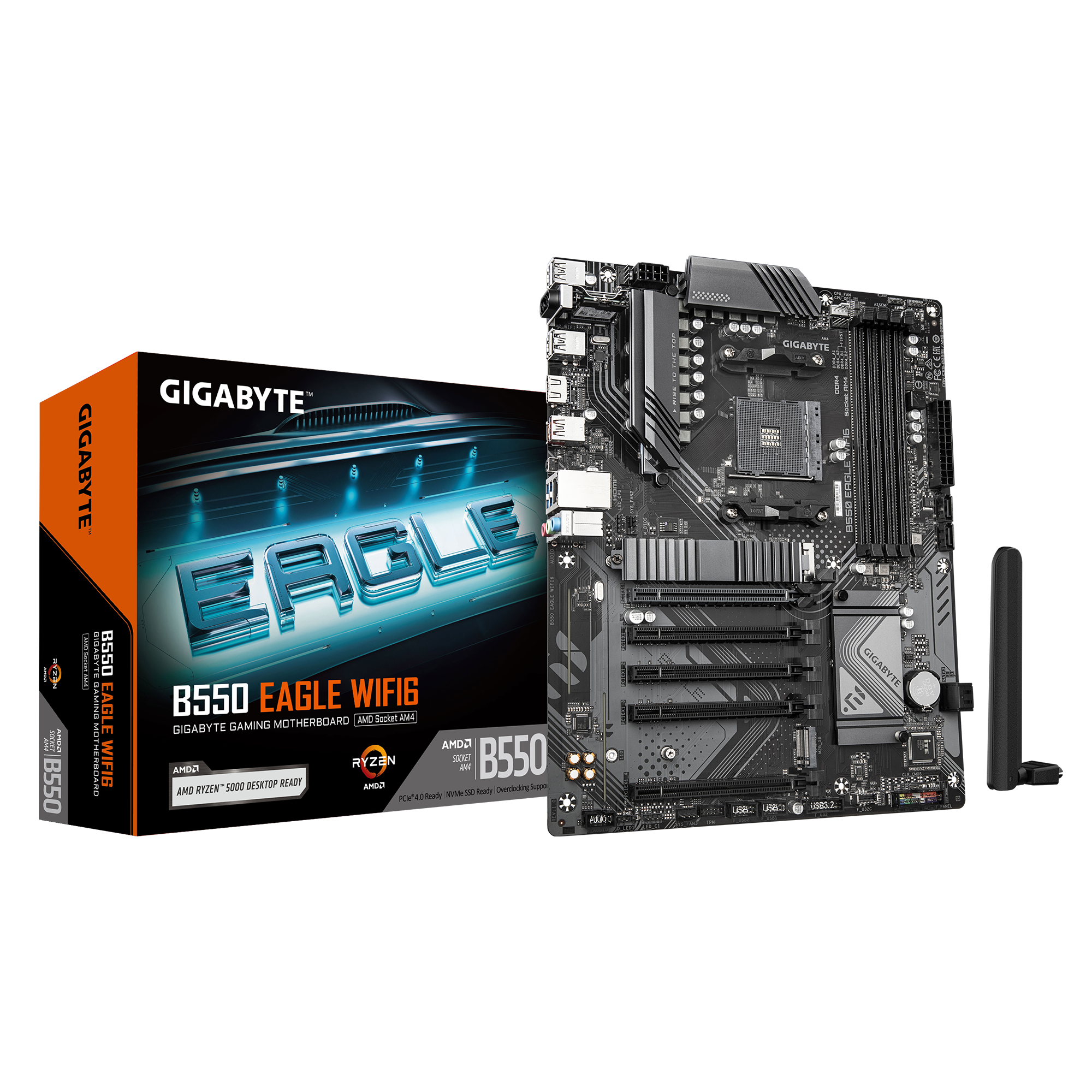 Gigabyte B550 Eagle WiFi6 Motherboard (1) Gigabyte B550 Eagle WiFi6 Motherboard