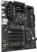 Gigabyte B550 UD AC Gaming Motherboard with 10+3 Phases Digital Twin Power Design, PCIe 4.0 x16 Slot, Dual PCIe 4.0/3.0 x4 M.2, GbE LAN with Bandwidth Management, Front USB Type-C®, RGB FUSION 2.0, Q-Flash Plus - Image 6