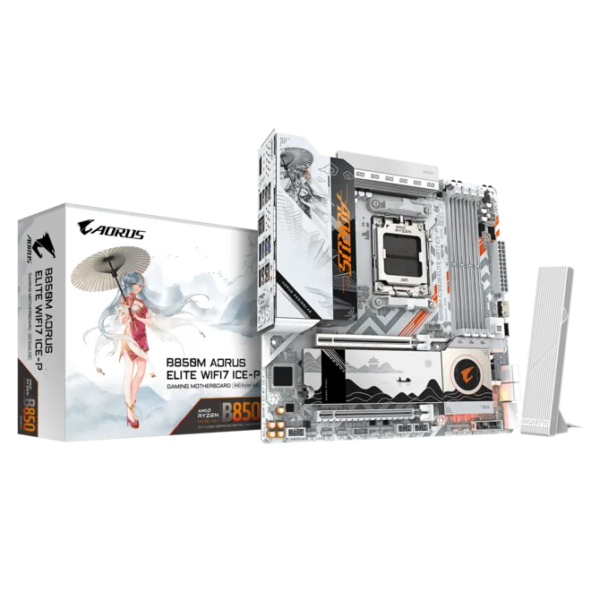 Gigabyte B850M Aorus Elite WiFi7 ICE-P Motherboard