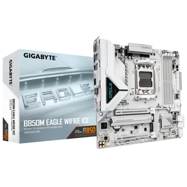 Gigabyte B850M Eagle WiFi 6E ICE Motherboard