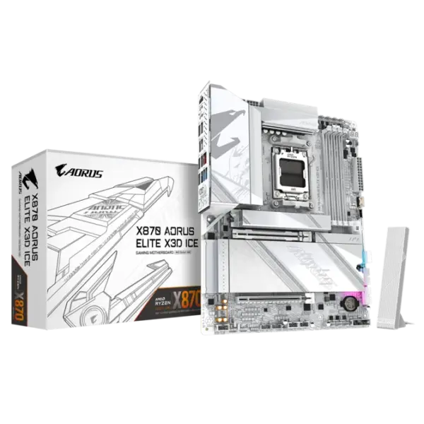 Gigabyte X870 Aorus Elite X3D ICE Motherboard