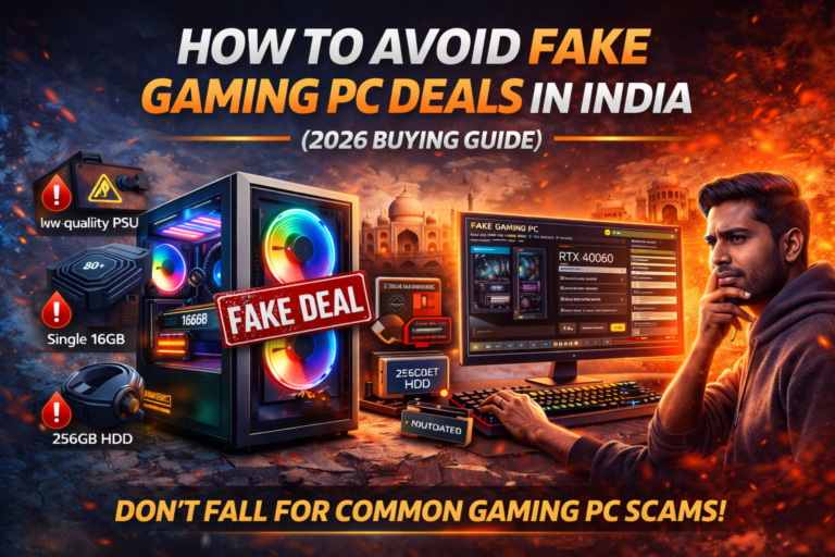 How to Avoid Fake Gaming PC Deals in India (2026 Buying Guide)