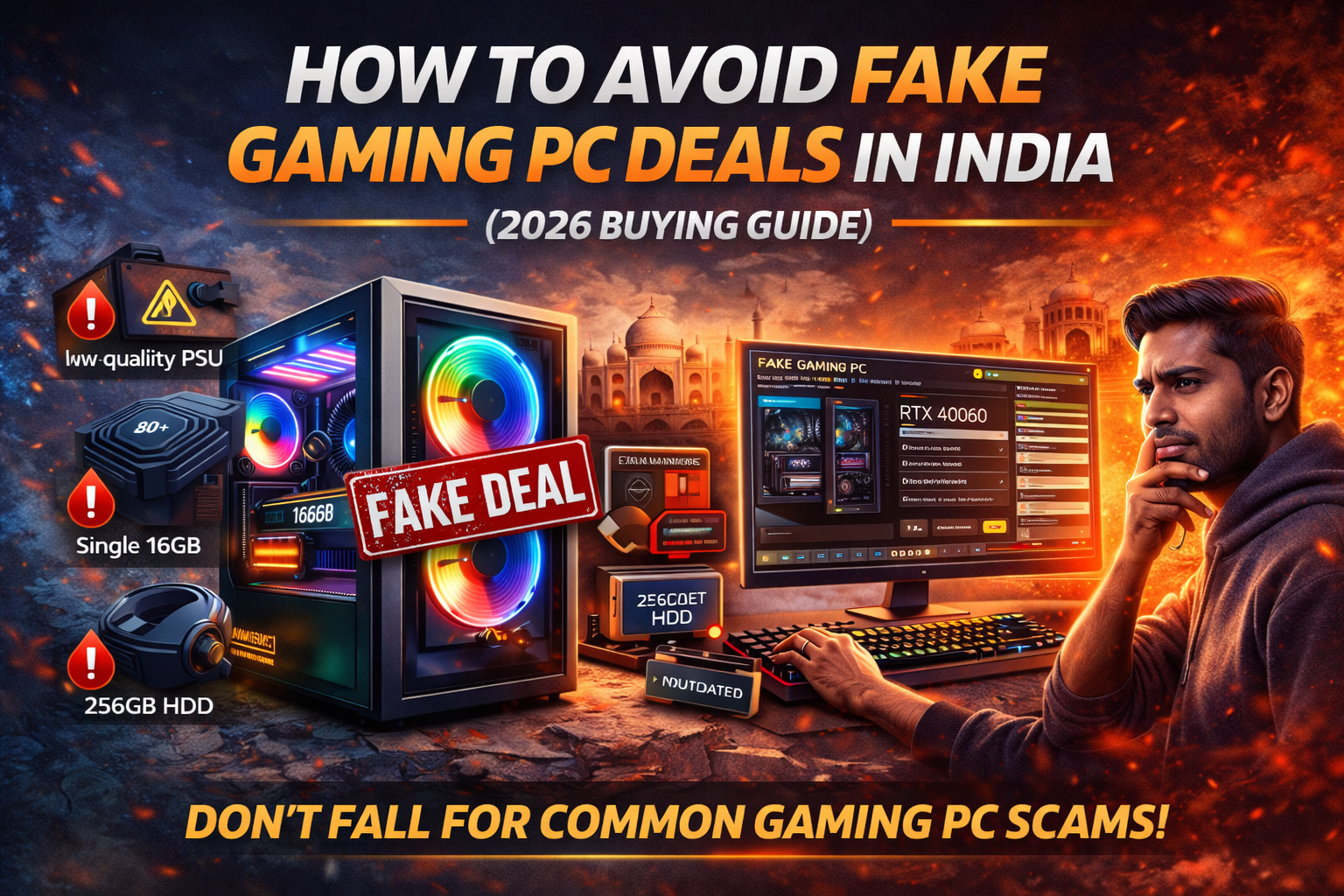 How to Avoid Fake Gaming PC Deals in India (2026 Buying Guide)