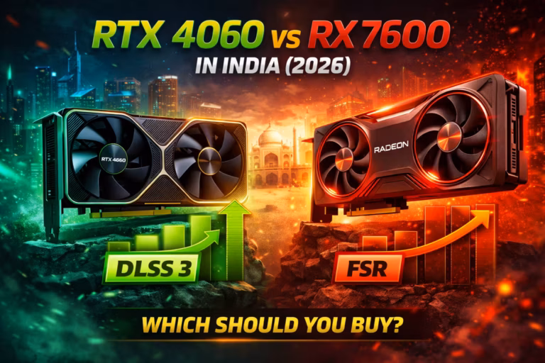 RTX 4060 vs RX 7600 in India (2026) - Which Should You Buy?