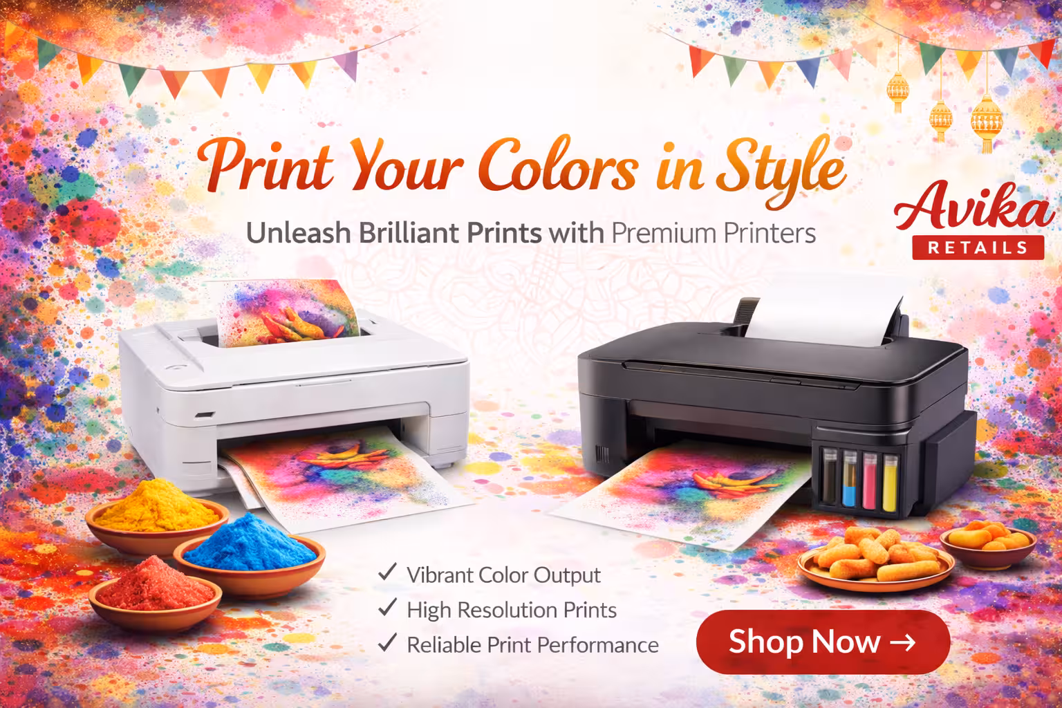 avikaretails printer sale