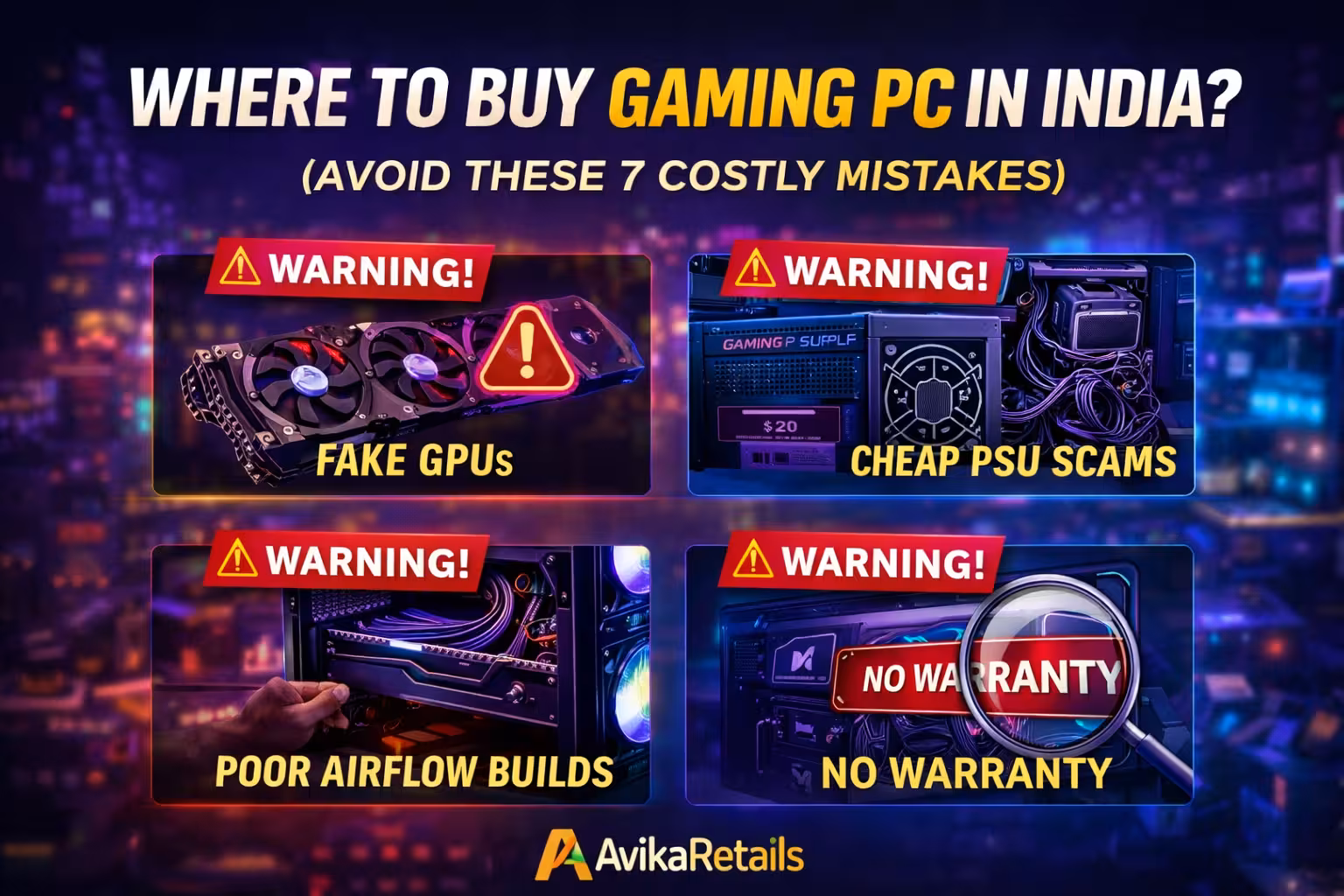 Where to Buy Gaming PC in India? (Avoid These 7 Costly Mistakes)